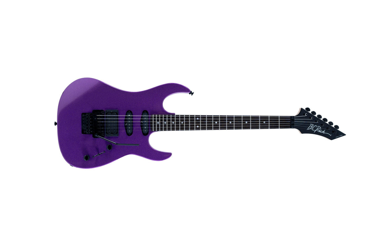 ST3 Retro II with Floyd Rose by Quality One Development Store electric guitar in Candy Purple with bolt-on neck