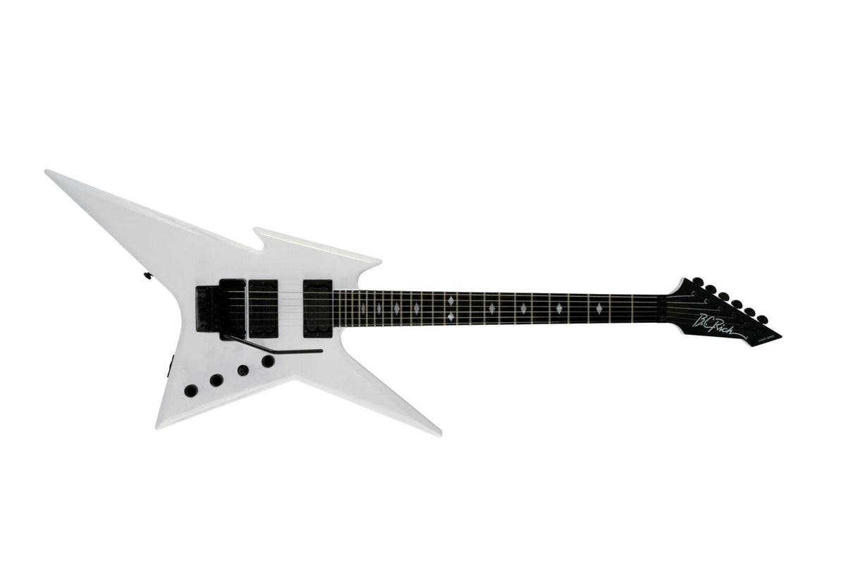 Ironbird Legacy with Floyd Rose electric guitar by Quality One Development Store in Pearl Black with vacuum wax potted pickups