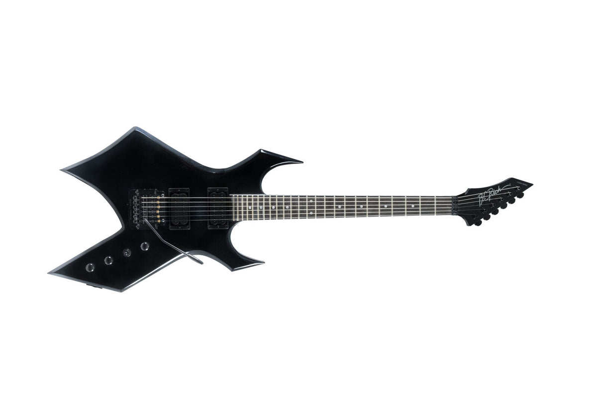 Warlock Legacy with Kahler by Quality One Development Store electric guitar in Black with internal pin string-locking