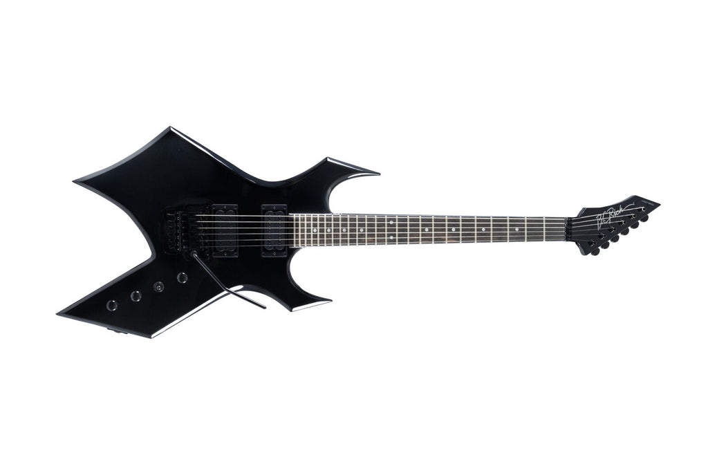 Warlock Legacy with Floyd Rose by Quality One Development Store electric guitar in Black with locking tuning machines