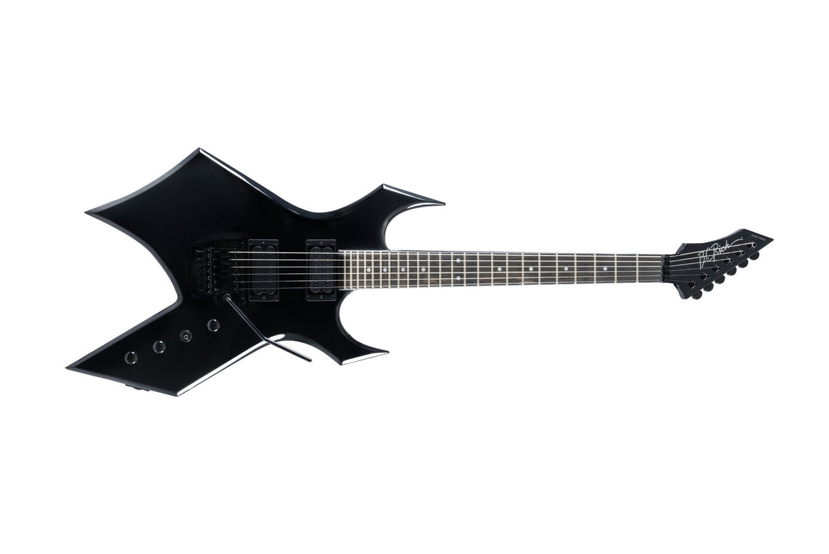 Warlock Legacy with Floyd Rose by Quality One Development Store electric guitar in Black with locking tuning machines