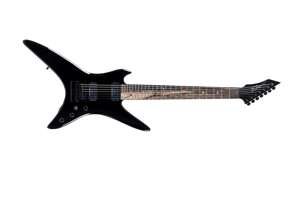 Stealth Prophecy Series 7-String Evertune by Quality One Development Store 7-string electric guitar in black with shredzilla deep cut
