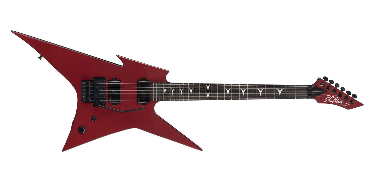 Erik Rutan Signature MK2 with Floyd Rose electric guitar by Quality One Development Store in Rutan Red with shredzilla cut