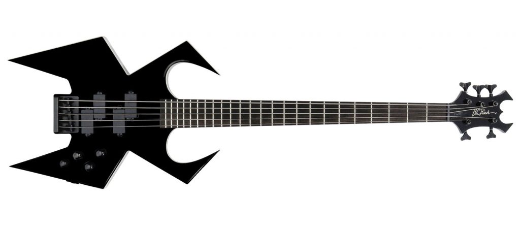 Widow 5 Legacy Bass by Quality One Development Store 5-string neck-through bass guitar in Onyx with neck-through construction