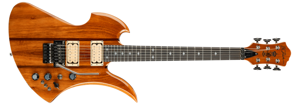 Mockingbird Legacy Koa ST with Floyd Rose by Quality One Development Store natural electric guitar with ebony fingerboard