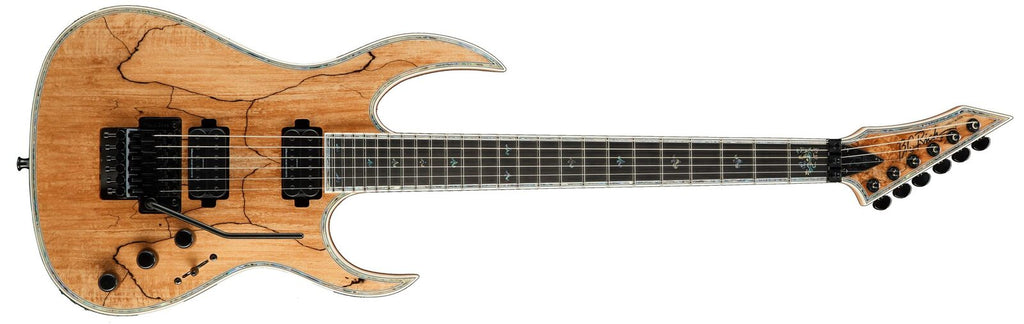 Shredzilla Prophecy Exotic Archtop with Floyd Rose by Quality One Development Store, spalted maple neck-through electric guitar