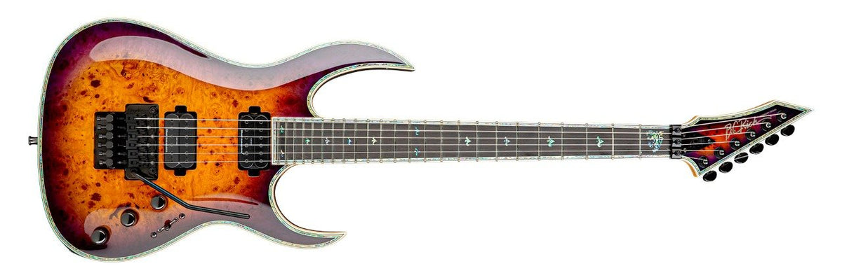Shredzilla Prophecy Exotic Archtop with Floyd Rose by Quality One Development Store in Black Cherry with deep cut access