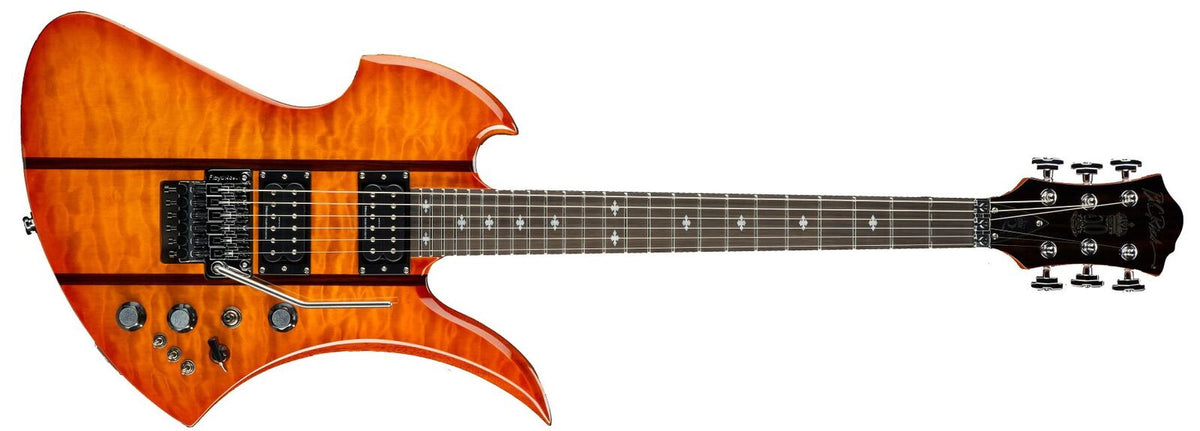 Mockingbird Legacy ST with Floyd Rose by Quality One Development Store in Transparent Red with DiMarzio D Activator pickups