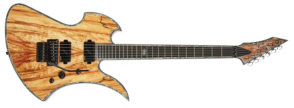 Mockingbird Extreme Exotic with Floyd Rose by Quality One Development Store electric guitar in Transparent Natural with USA-made pickups