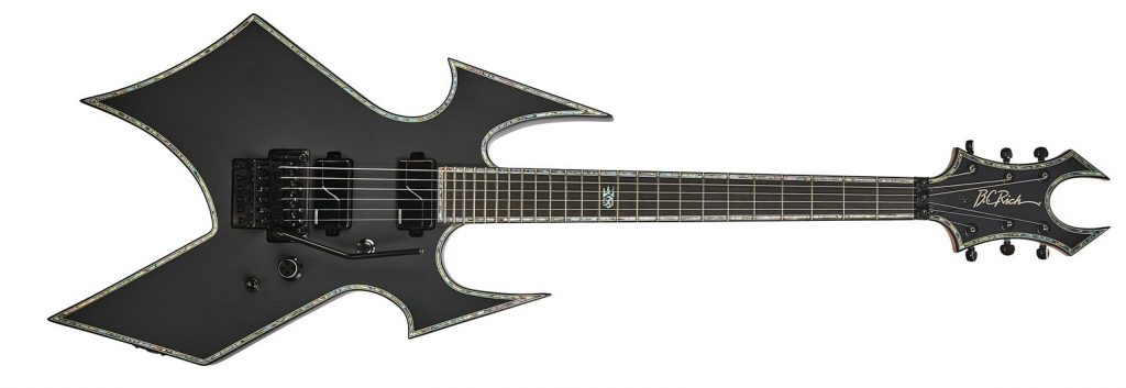Warbeast Extreme with Floyd Rose by Quality One Development Store matte black neck-through electric guitar with Floyd Rose tremolo system