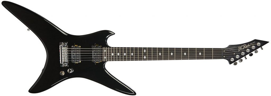 Stealth Legacy by Quality One Development Store electric guitar in Onyx with USA made pickups and a sleek body
