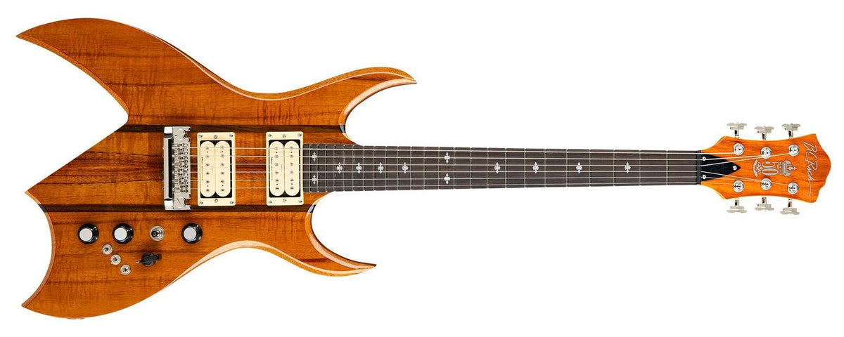 Rich B Legacy Exotic by Quality One Development Store electric guitar in Natural with USA made pickups