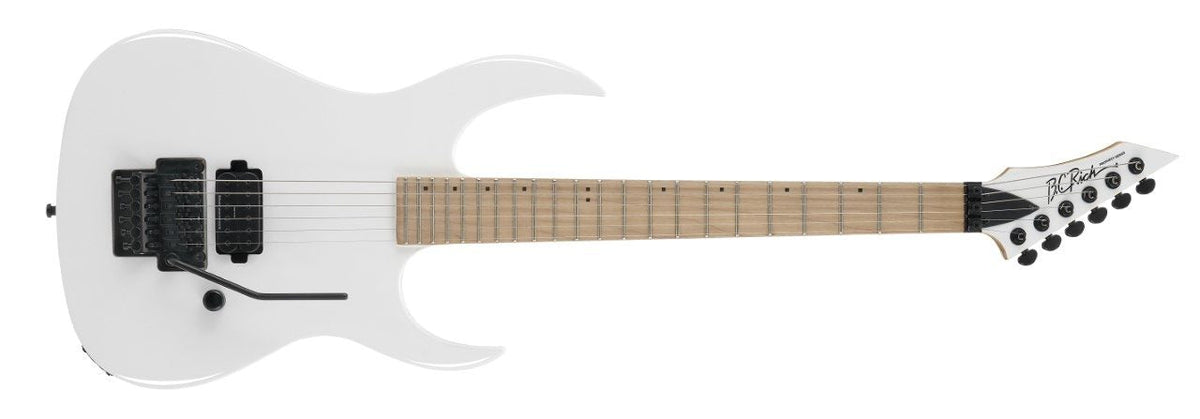 Gunslinger II Prophecy by Quality One Development Store electric guitar in white pearl with dual humbucker pickups
