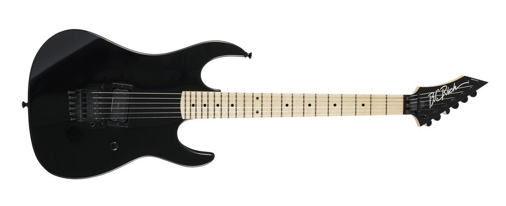 Gunslinger Legacy with Floyd Rose by Quality One Development Store black bolt-on electric guitar with tremolo bridge