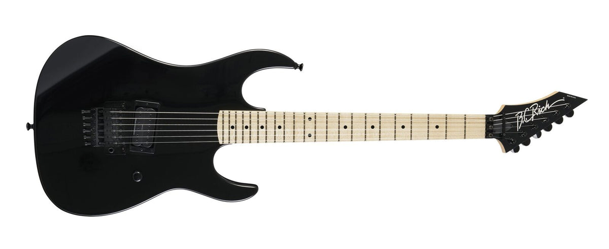 Gunslinger Legacy with Floyd Rose by Quality One Development Store black bolt-on electric guitar with tremolo bridge