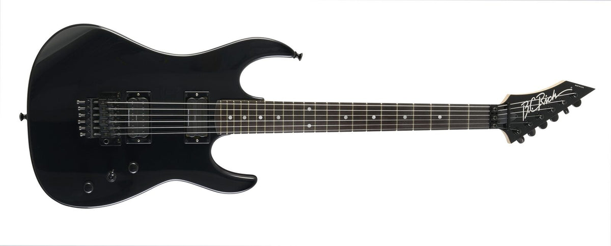 ST Legacy USA electric guitar by Quality One Development Store in Black with Floyd Rose Original tremolo