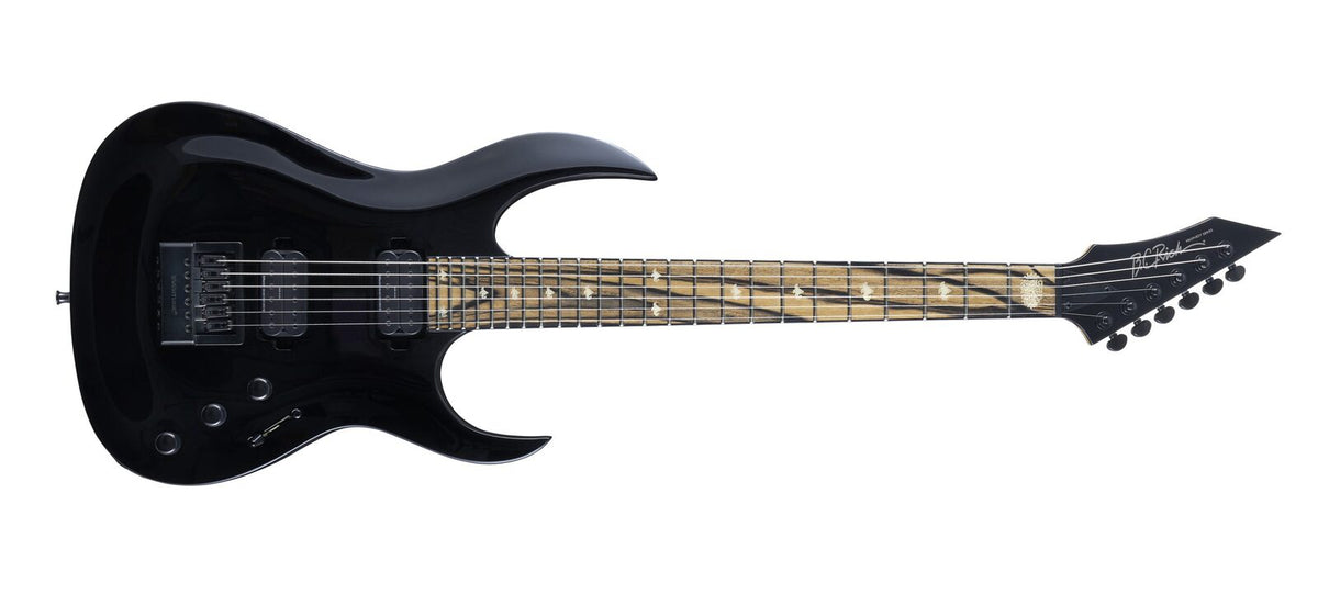 Shredzilla Prophecy Archtop with EverTune by Quality One Development Store electric guitar in Black with neck-through construction