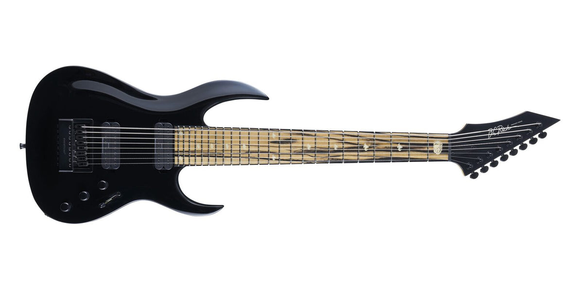 Shredzilla 8 Prophecy Archtop with EverTune II by Quality One Development Store, black neck-through electric guitar