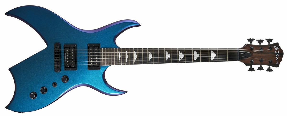 Rich B Legacy electric guitar by Quality One Development Store in Trans Green with neck-through design