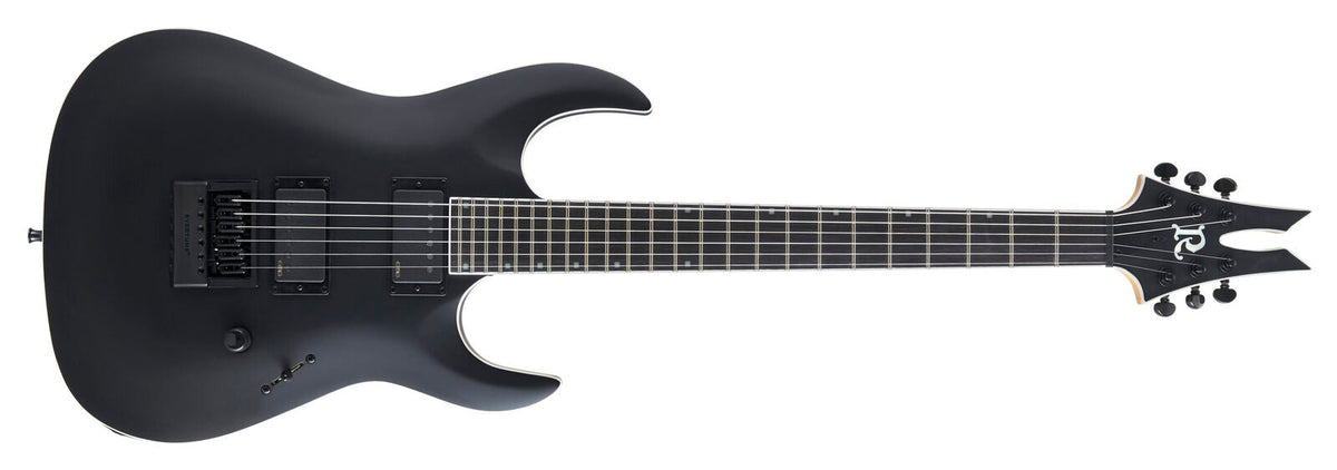 Andy James Signature Assassin 6 by Quality One Development Store 6-string guitar in Matte Black with satin neck finish