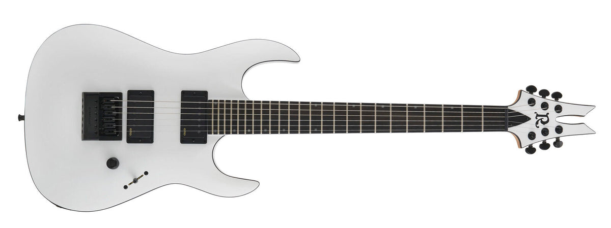 Andy James Signature Assassin 6 by Quality One Development Store 6-string guitar matte white with satin neck finish