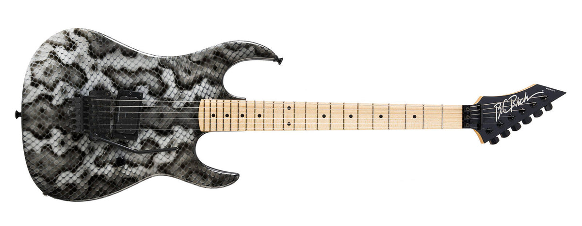 Gunslinger Snakeskin Custom with Floyd Rose by Quality One Development Store electric guitar in snakeskin custom finish