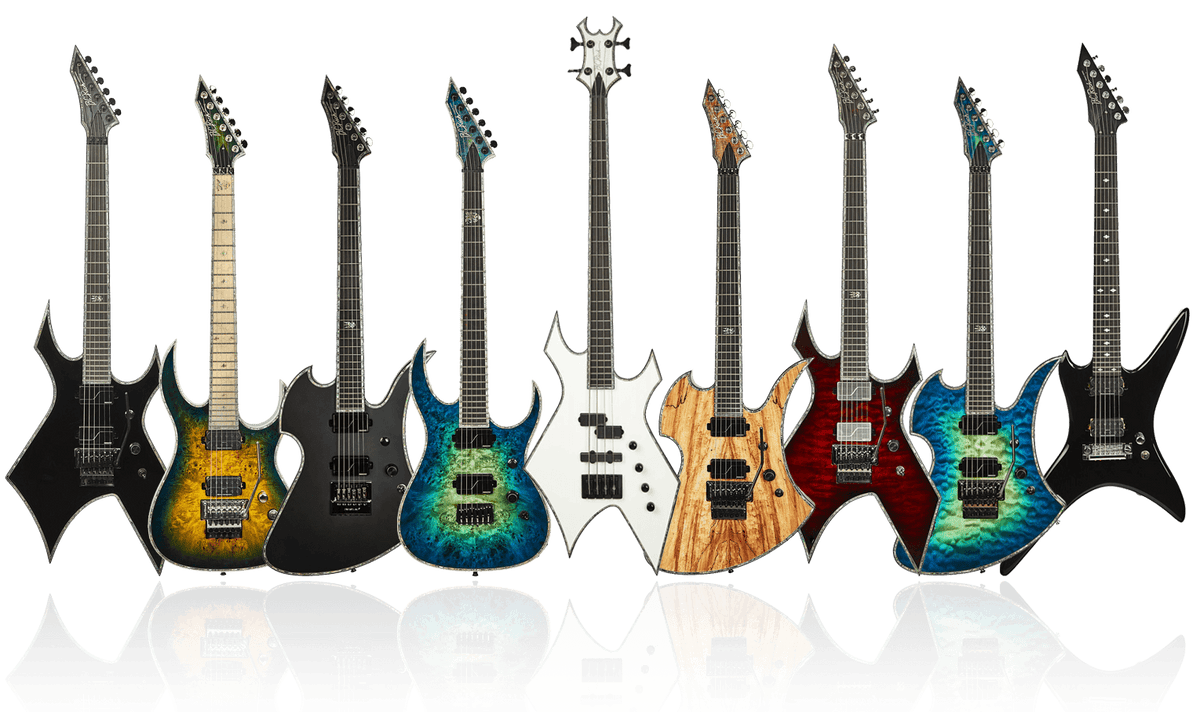 The B.C. Rich lineup