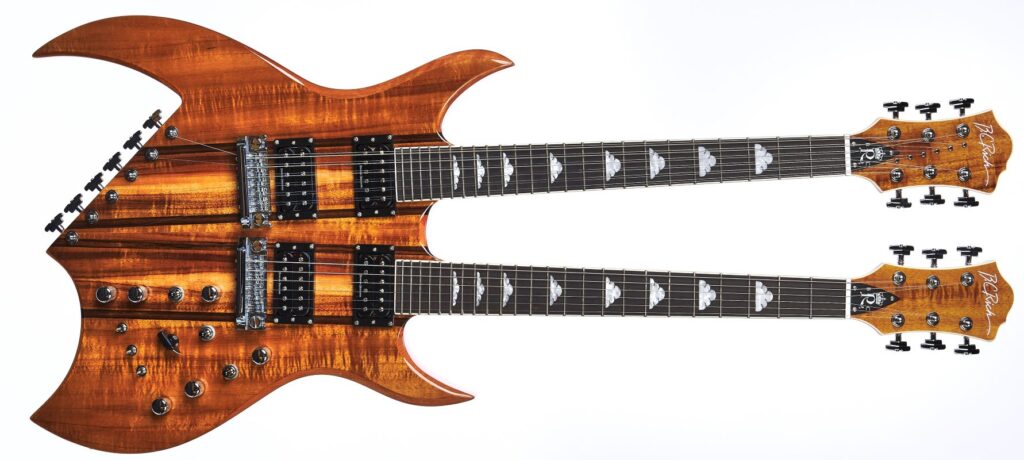 Rich B legacy Exotic Double Neck - B.C. Rich
