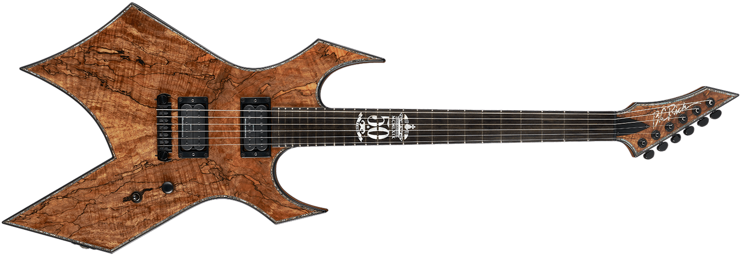 bc rich warlock natural finish