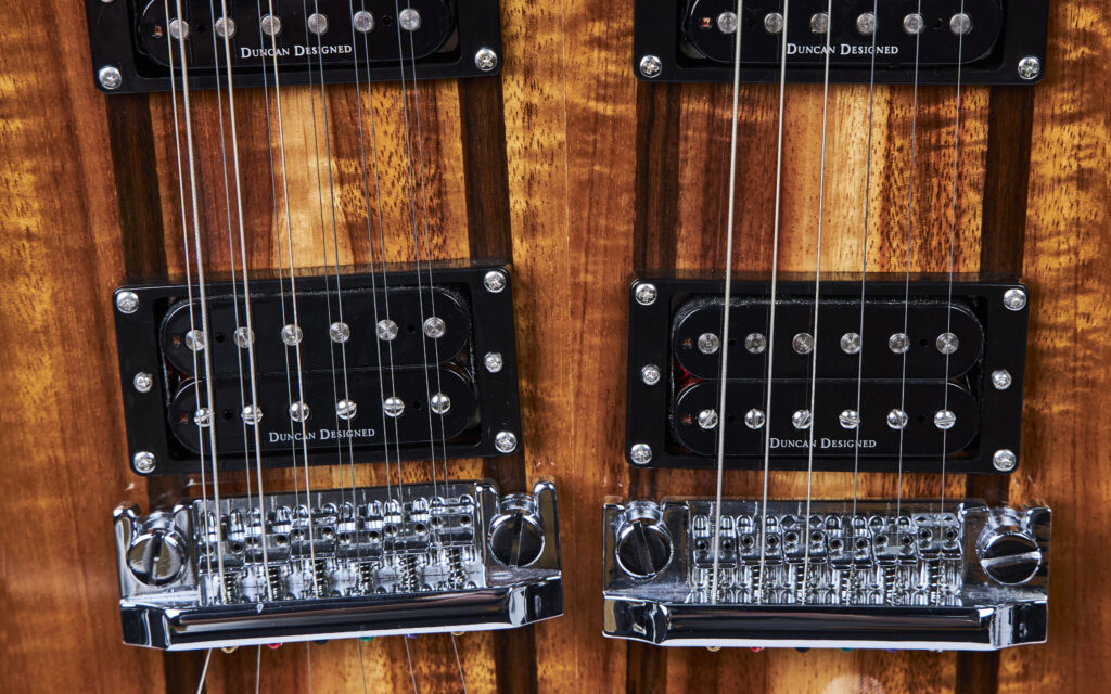 Rich B legacy Exotic Double Neck - B.C. Rich