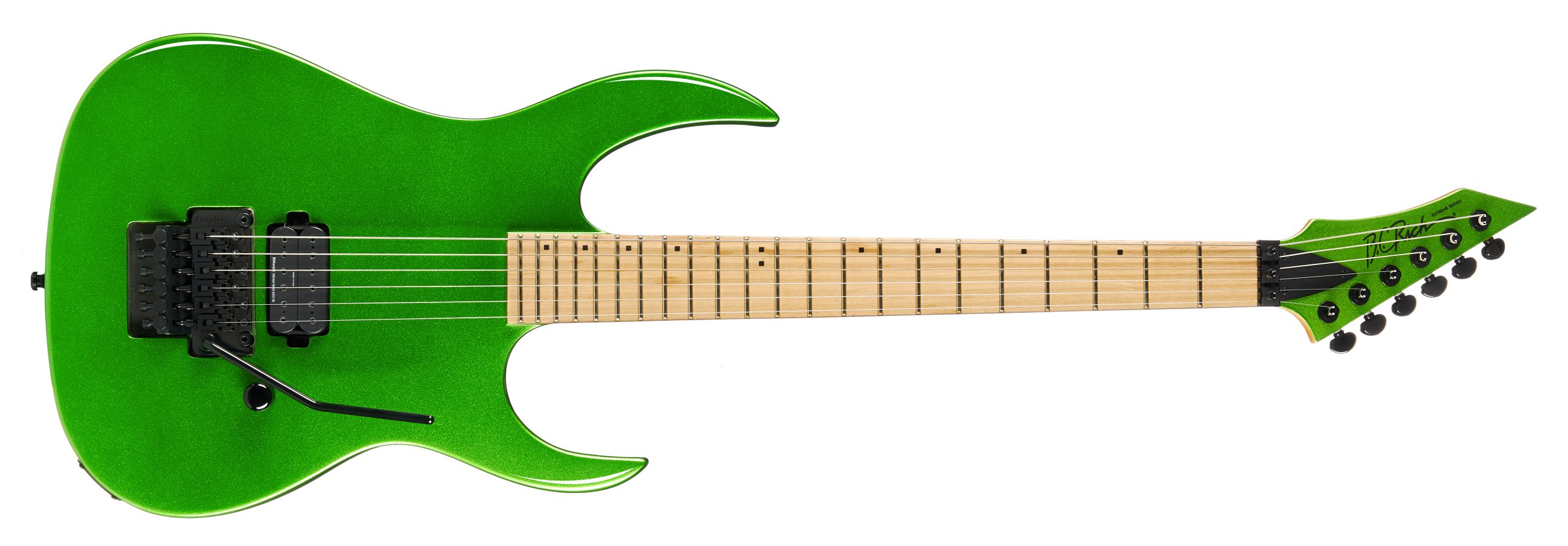 bc rich gunslinger green