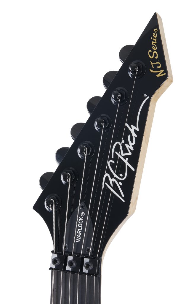 B.C. Rich - Heading into the Upside Down with our new collab with Netflix's Stranger  Things…Eddie's guitar is a 24 fret, supercharged NJ Warlock with Dimarzio  Pickups, Kahler Tremolo and jumbo frets 